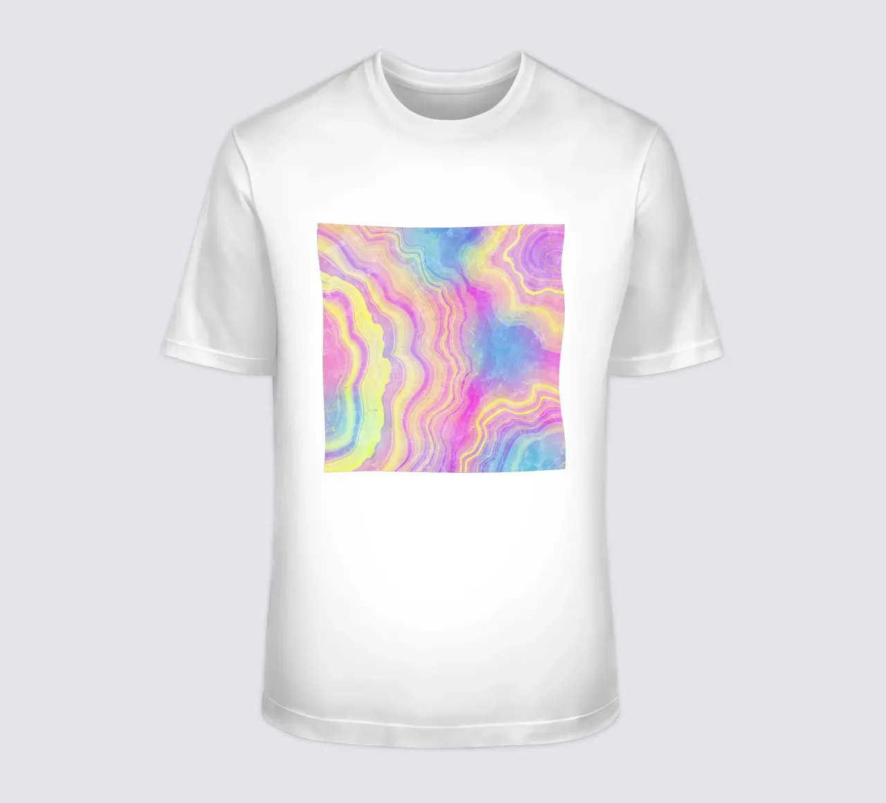 Agata neon Texture 08 t-shirt da Gemstone Textures