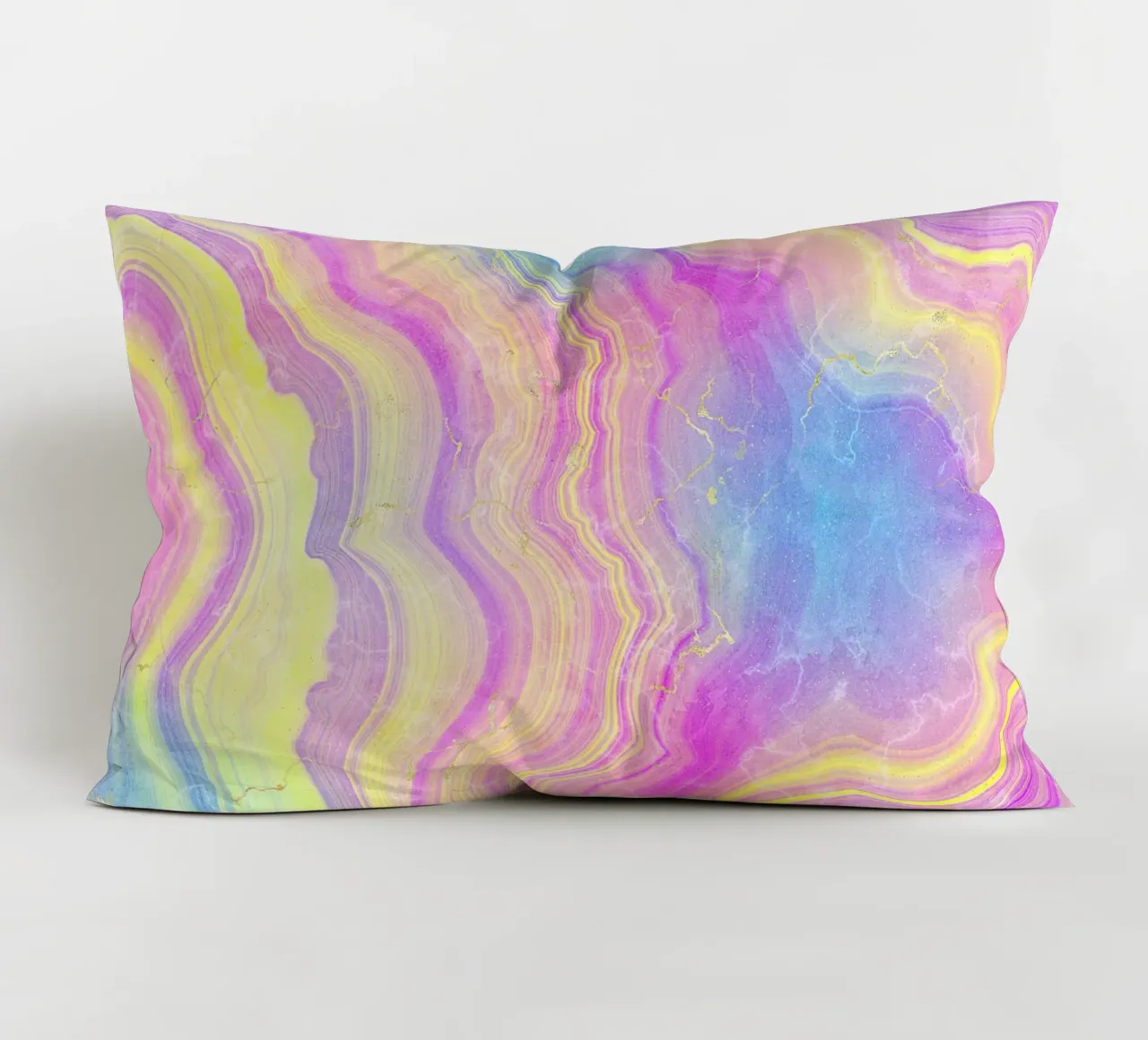 Agata neon Texture 08 cuscino da Gemstone Textures