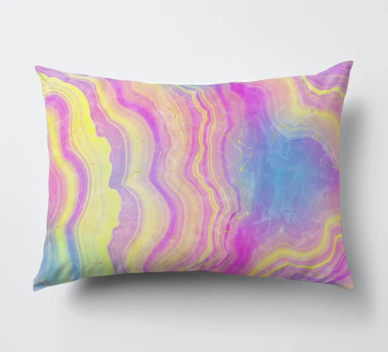 Agata neon Texture 08 cuscino da Gemstone Textures