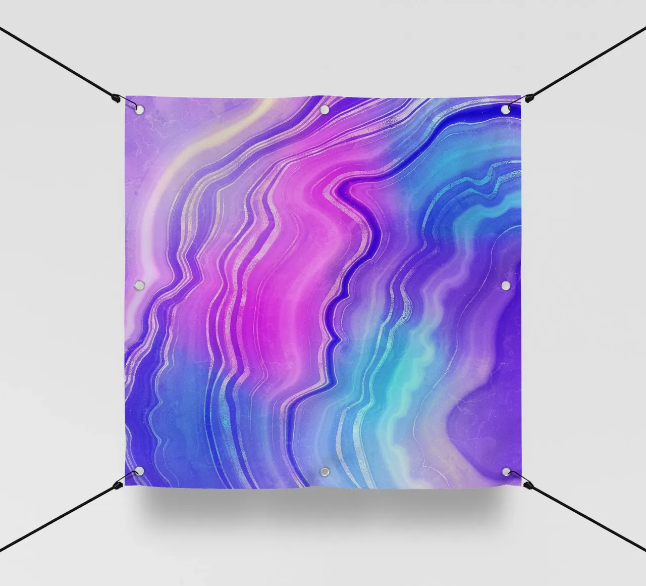 Texture agata neon 09 telo in pvc da Gemstone Textures