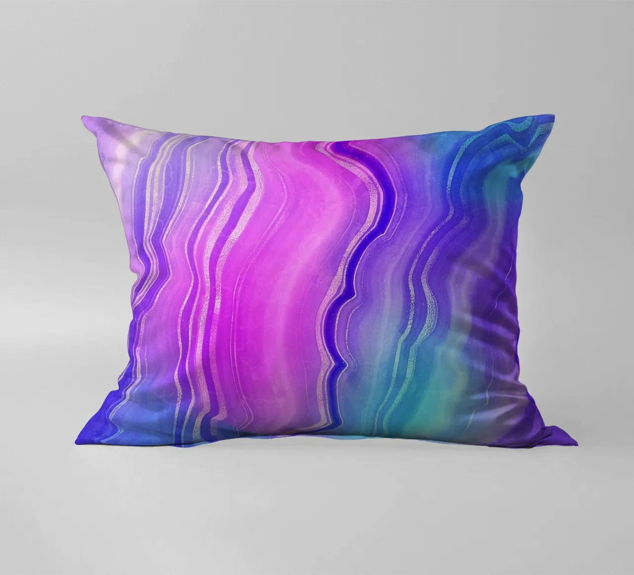 Texture agata neon 09 cuscino da Gemstone Textures