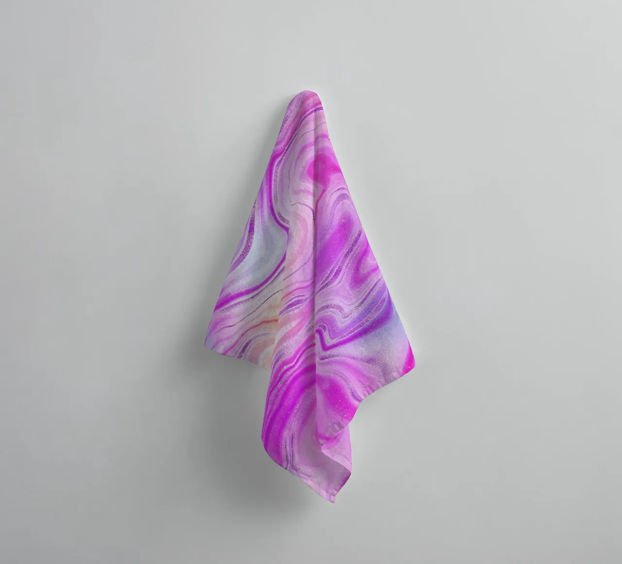 Neon Agate Texture 10 towel by Gemstone Textures