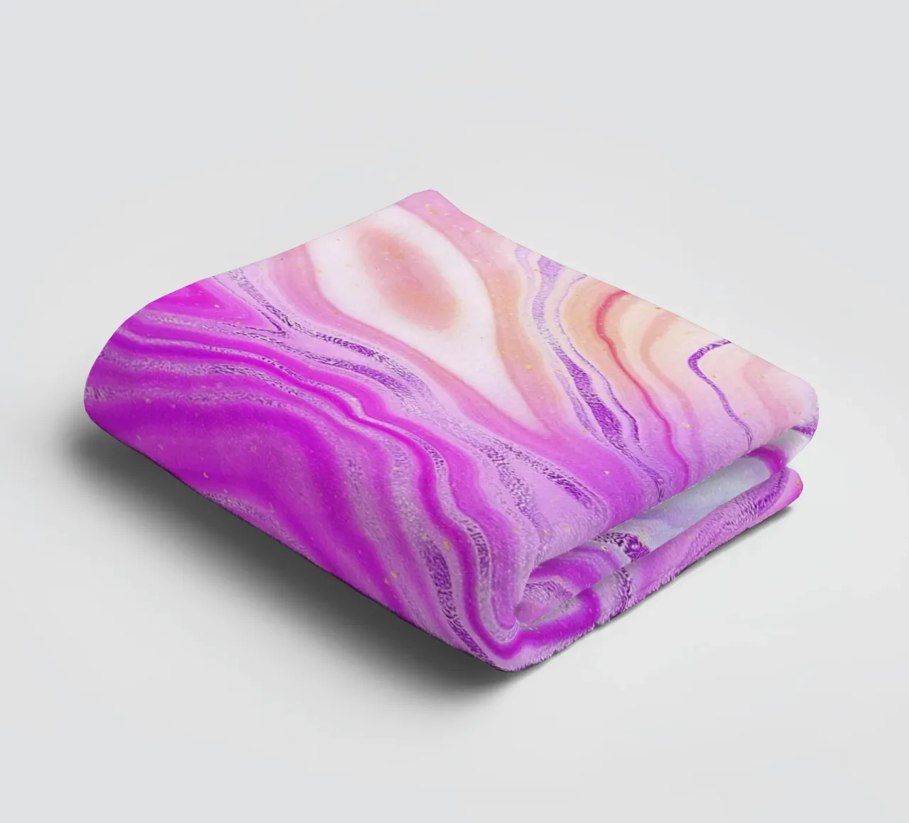 Neon Agate Texture 10 towel by Gemstone Textures