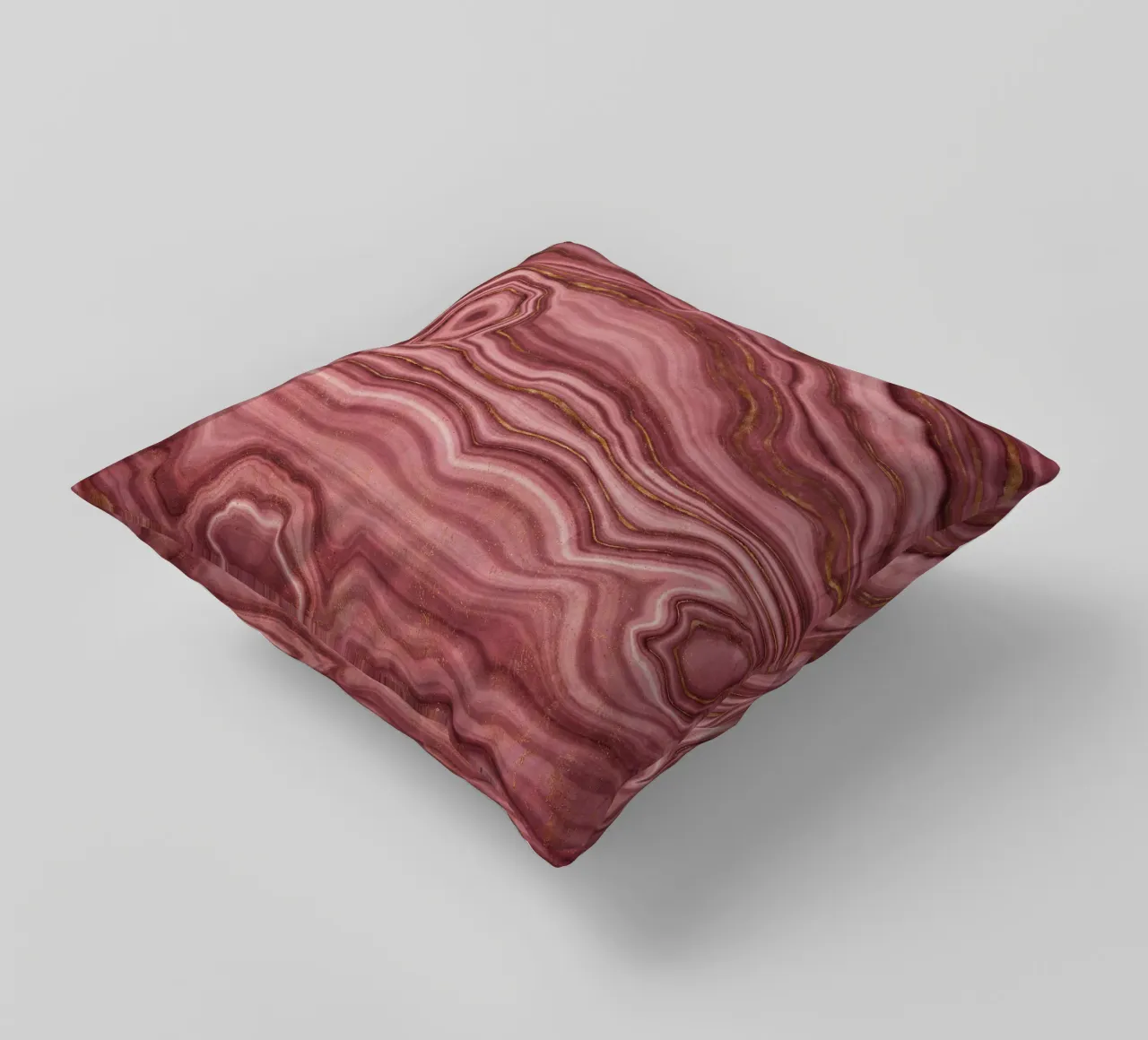 Agata rosa Texture 01 cuscino da Gemstone Textures