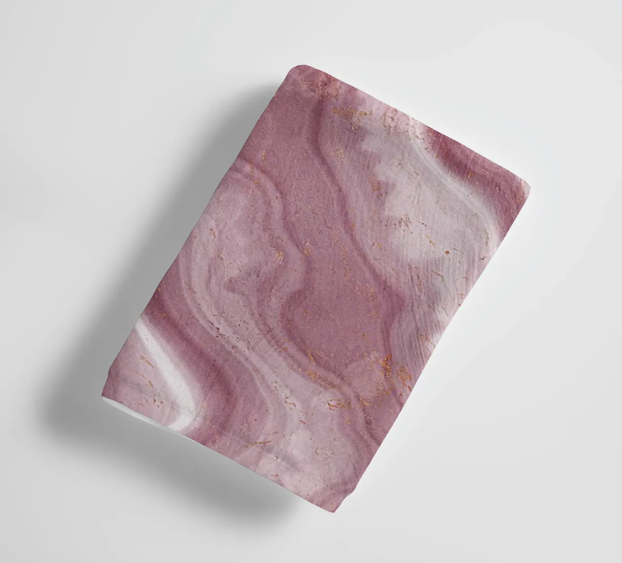 Agata rosa Texture 06 asciugamano da bagno da Gemstone Textures