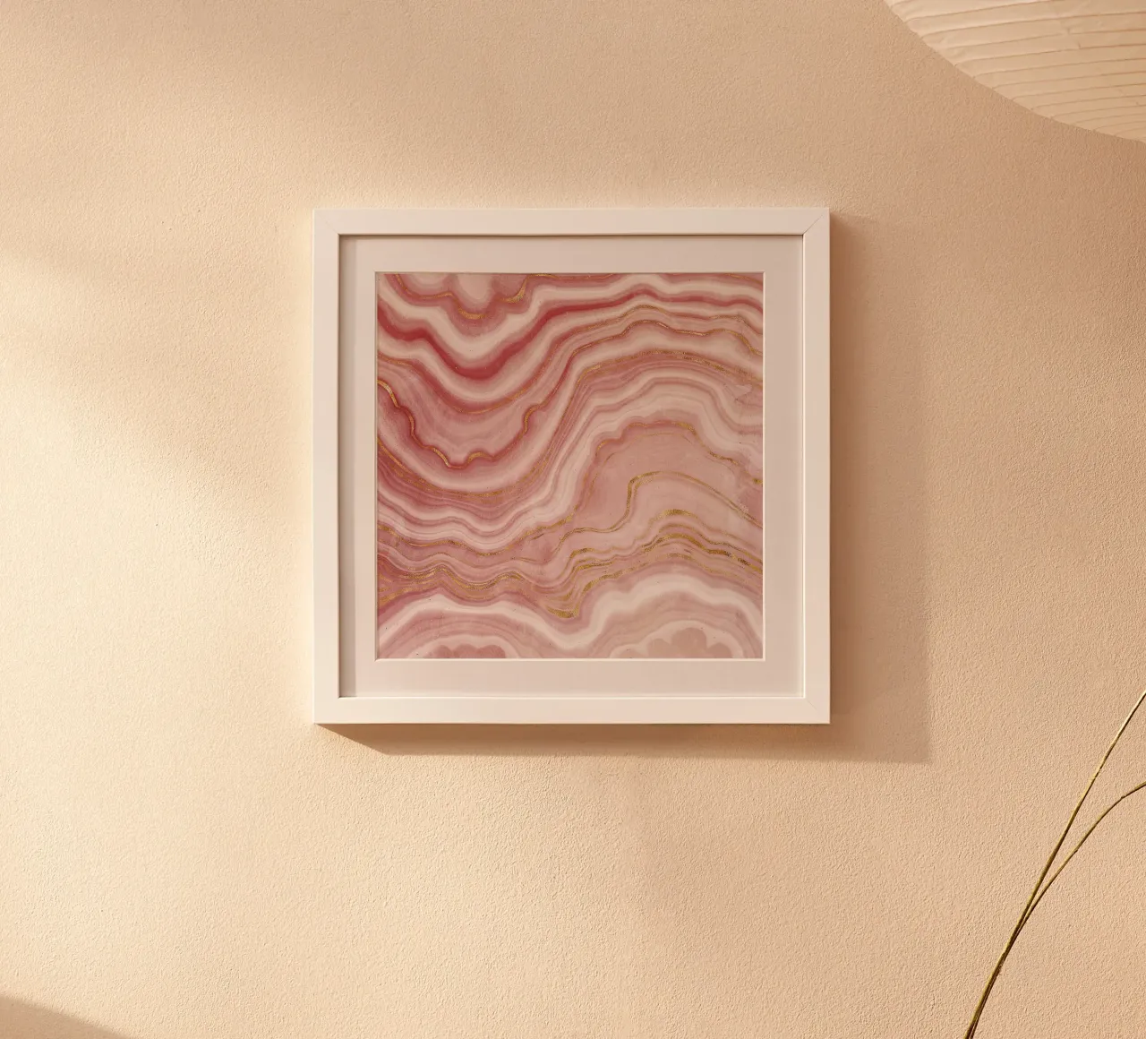 Agata rosa Texture 09 poster da Gemstone Textures