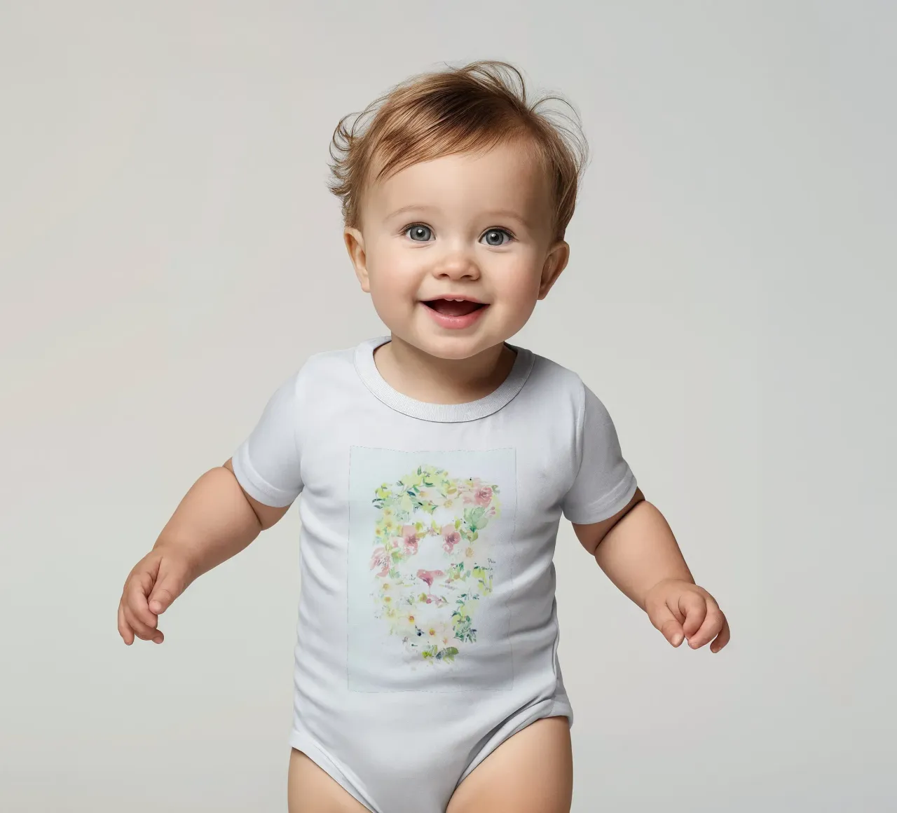 Here Is the Spring body neonato maniche corte da Róbert Farkas