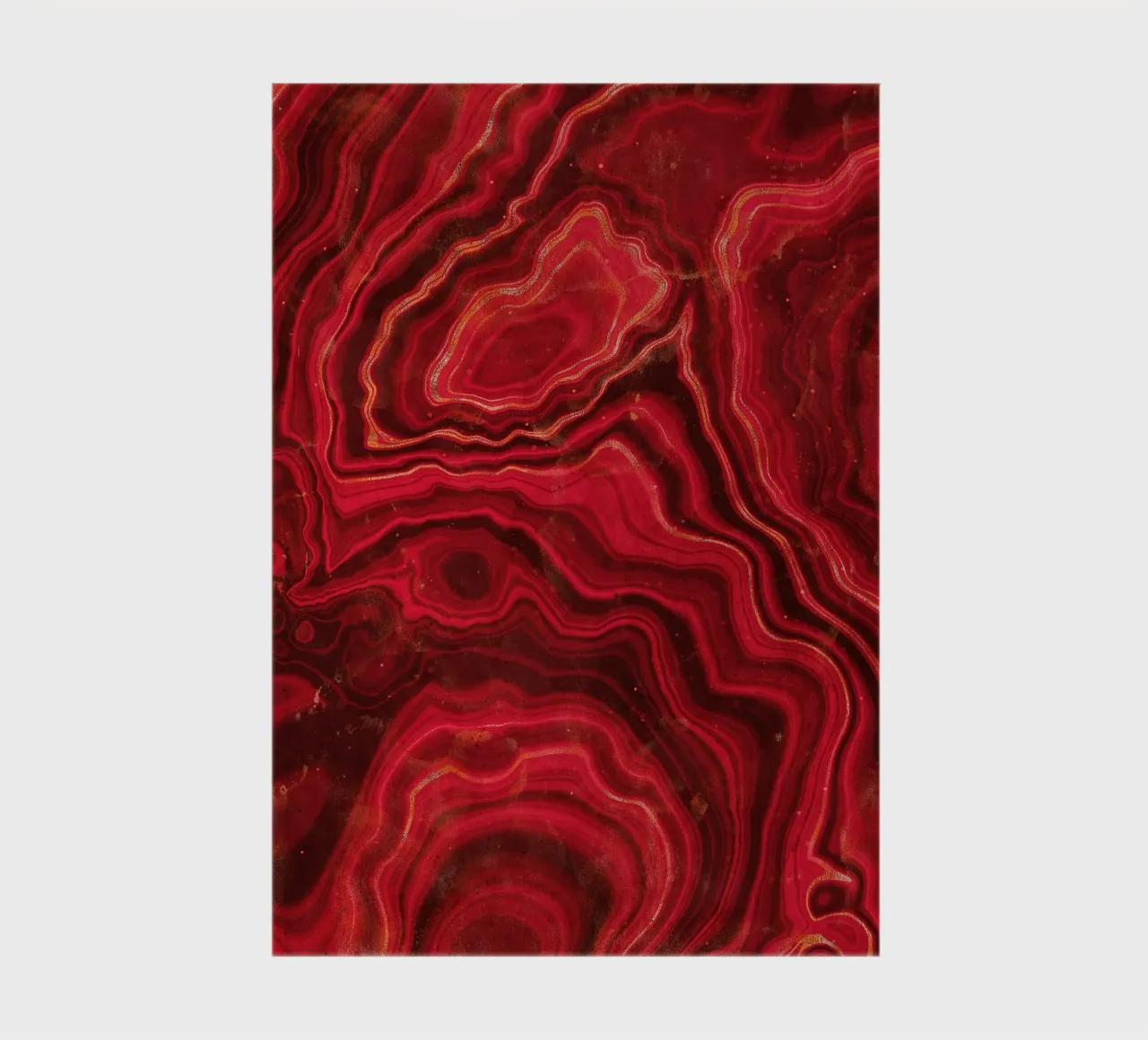 Red Agate Texture 02 notebook by Gemstone Textures