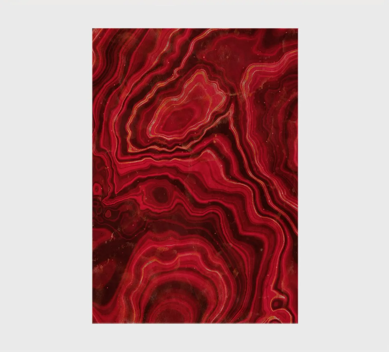 Red Agate Texture 02 notebook by Gemstone Textures