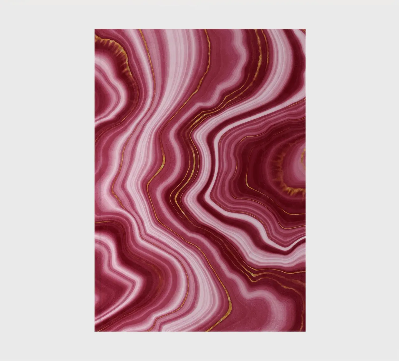 Red Agate Texture 04 notebook by Gemstone Textures
