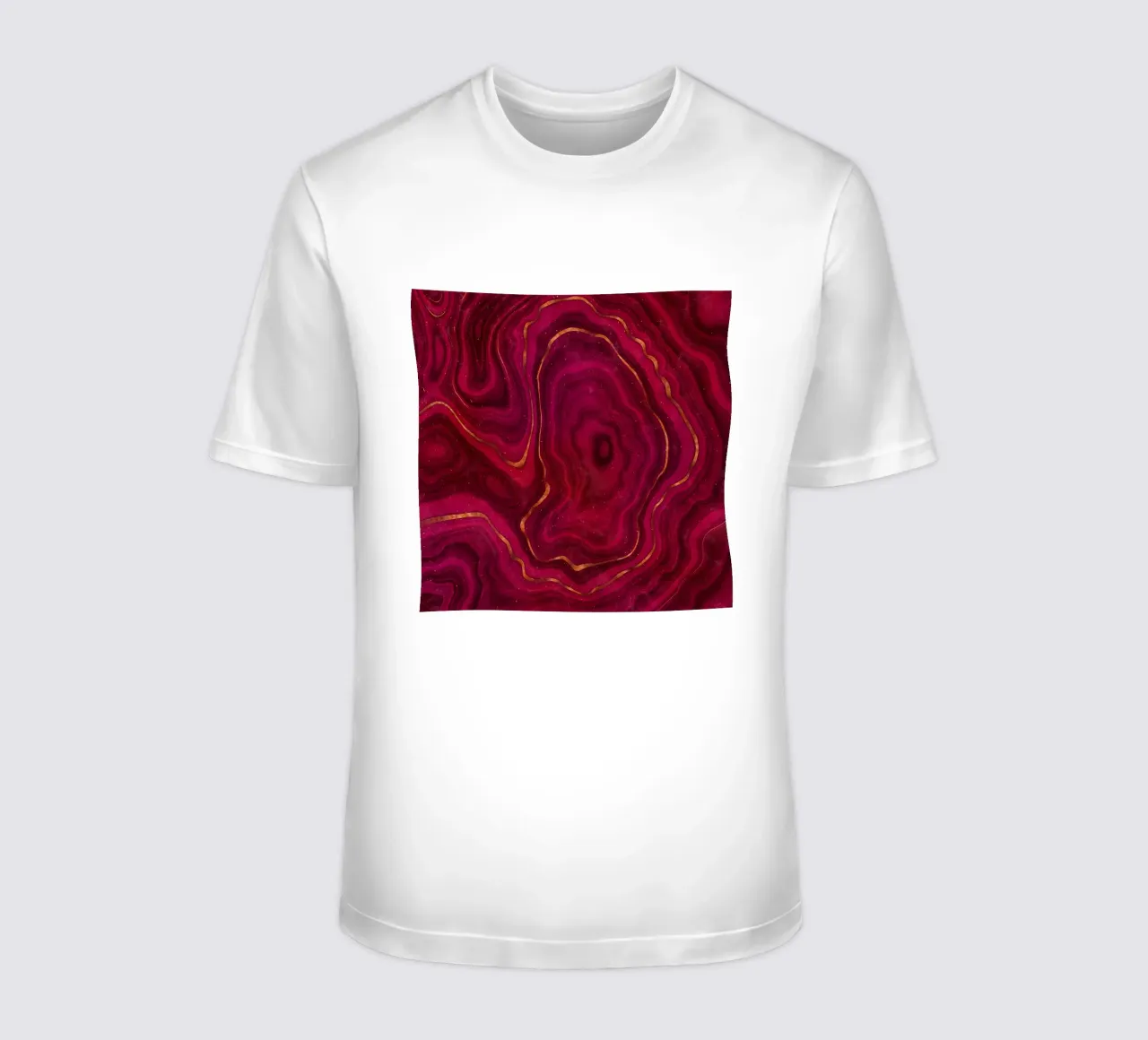 Agata rossa Texture 05 t-shirt da Gemstone Textures