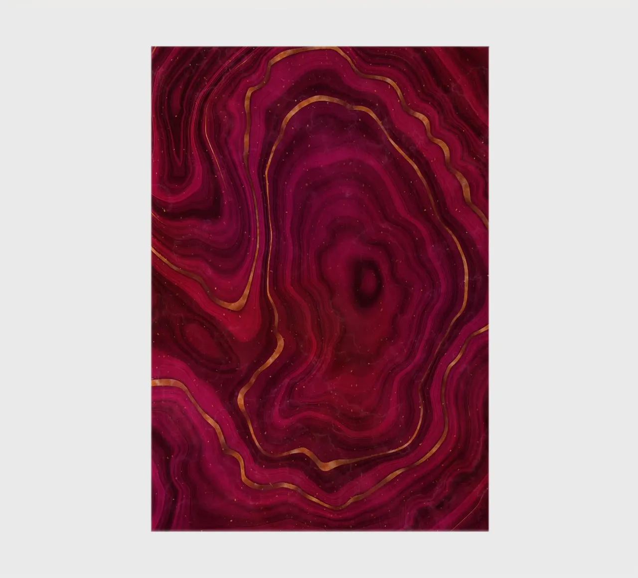 Red Agate Texture 05 notebook by Gemstone Textures