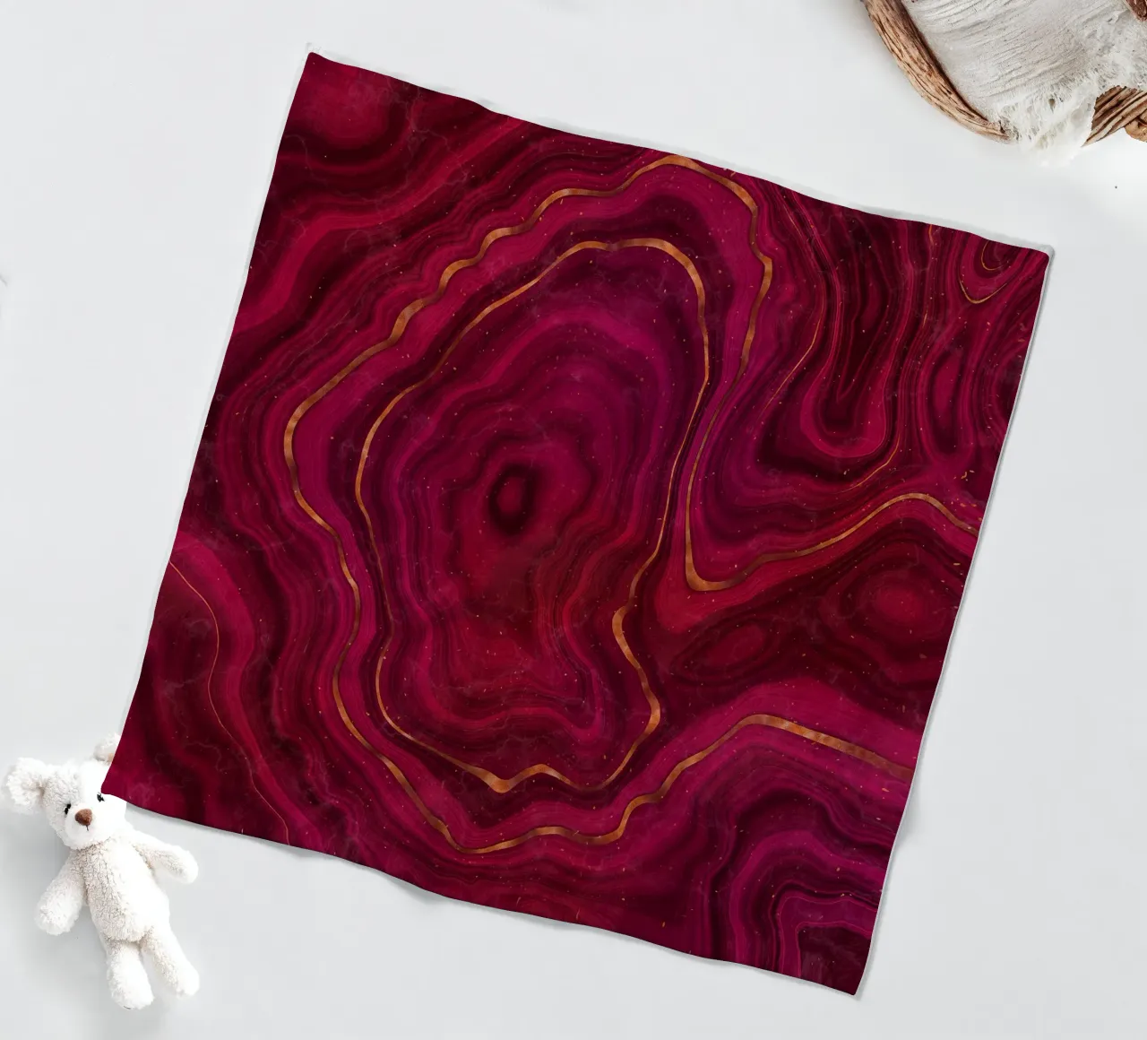 Agata rossa Texture 05 coperta in pile da Gemstone Textures