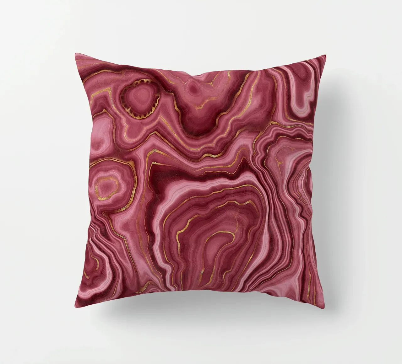 Agata rossa Texture 06 cuscino da Gemstone Textures