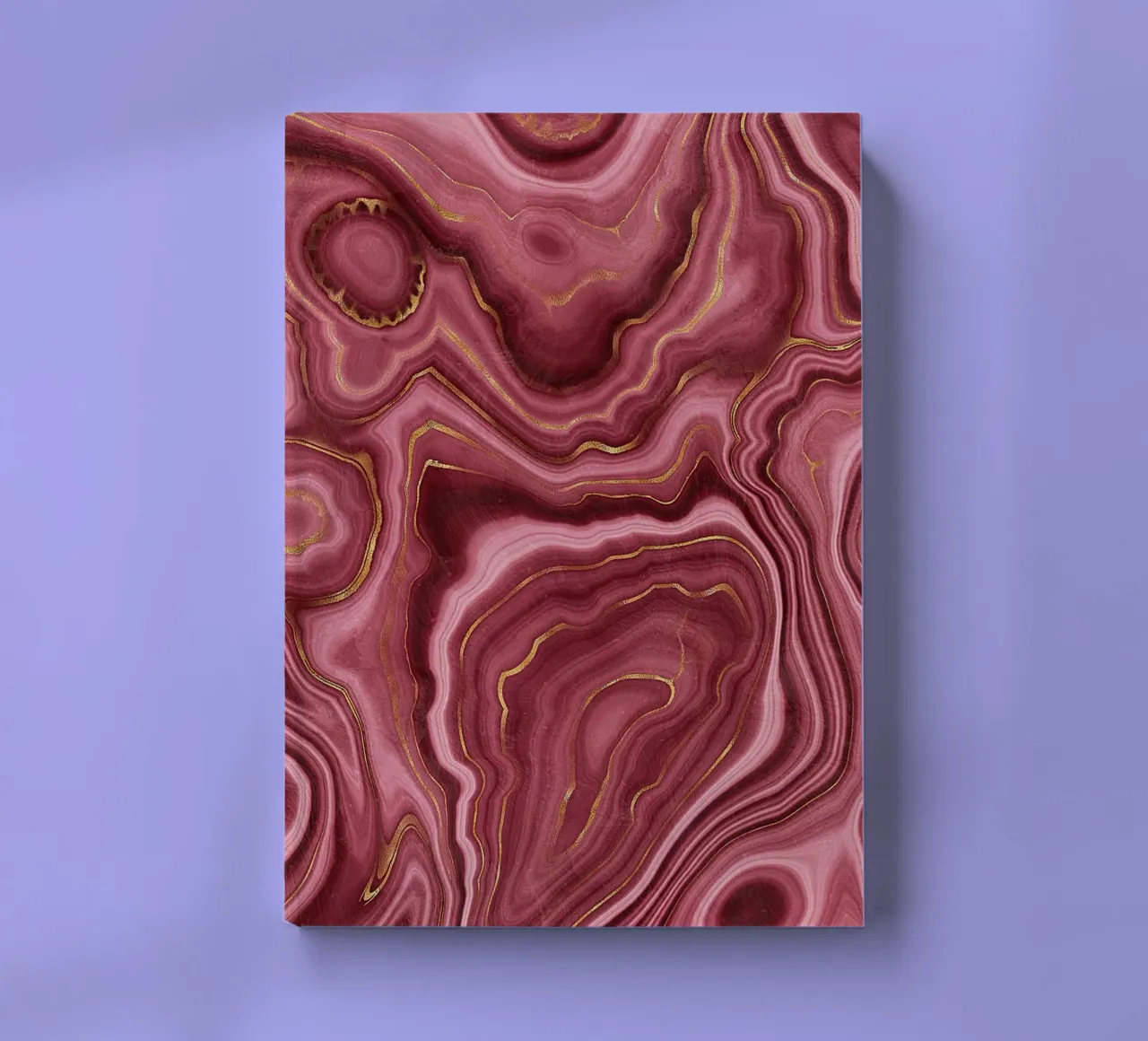 Red Agate Texture 06 notebook by Gemstone Textures