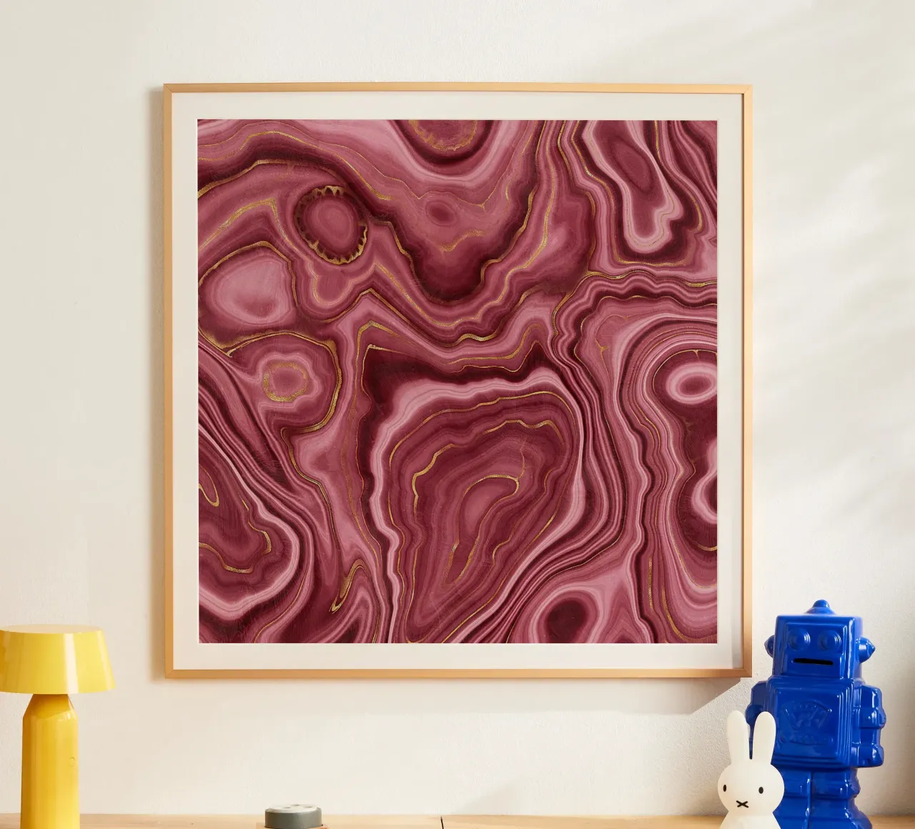 Agata rossa Texture 06 poster da Gemstone Textures