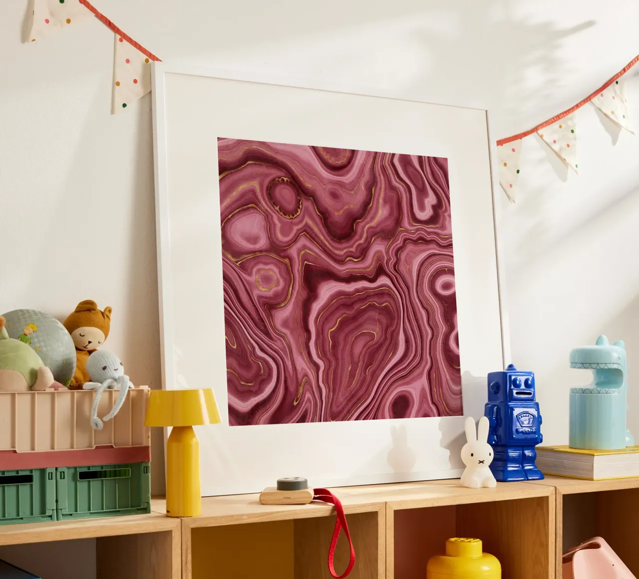 Agata rossa Texture 06 poster da Gemstone Textures