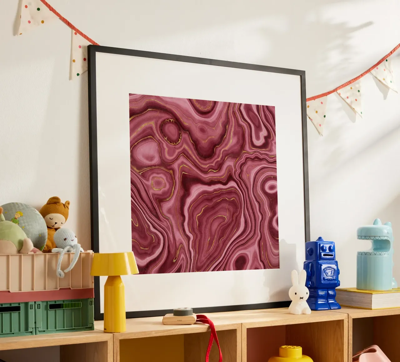 Agata rossa Texture 06 poster da Gemstone Textures