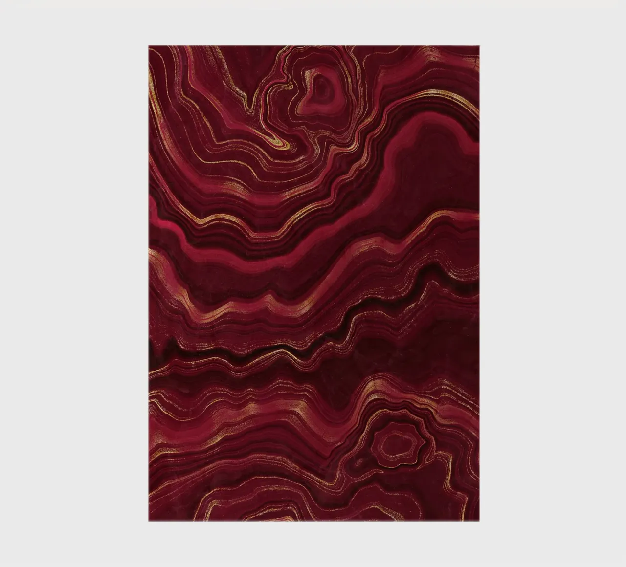 Red Agate Texture 08 notebook by Gemstone Textures