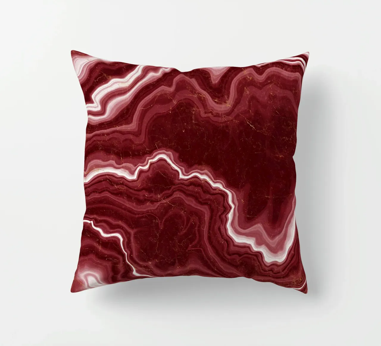 Agata rossa Texture 09 cuscino da Gemstone Textures