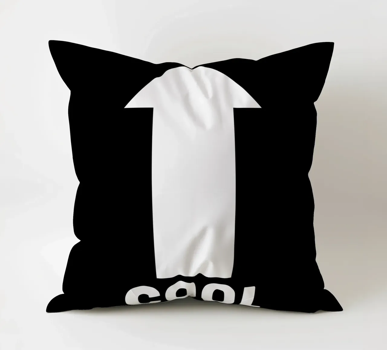 Cool Motivational Inspirational Minimalistic Arrow (freccia minimalista) cuscino da sillyindustries