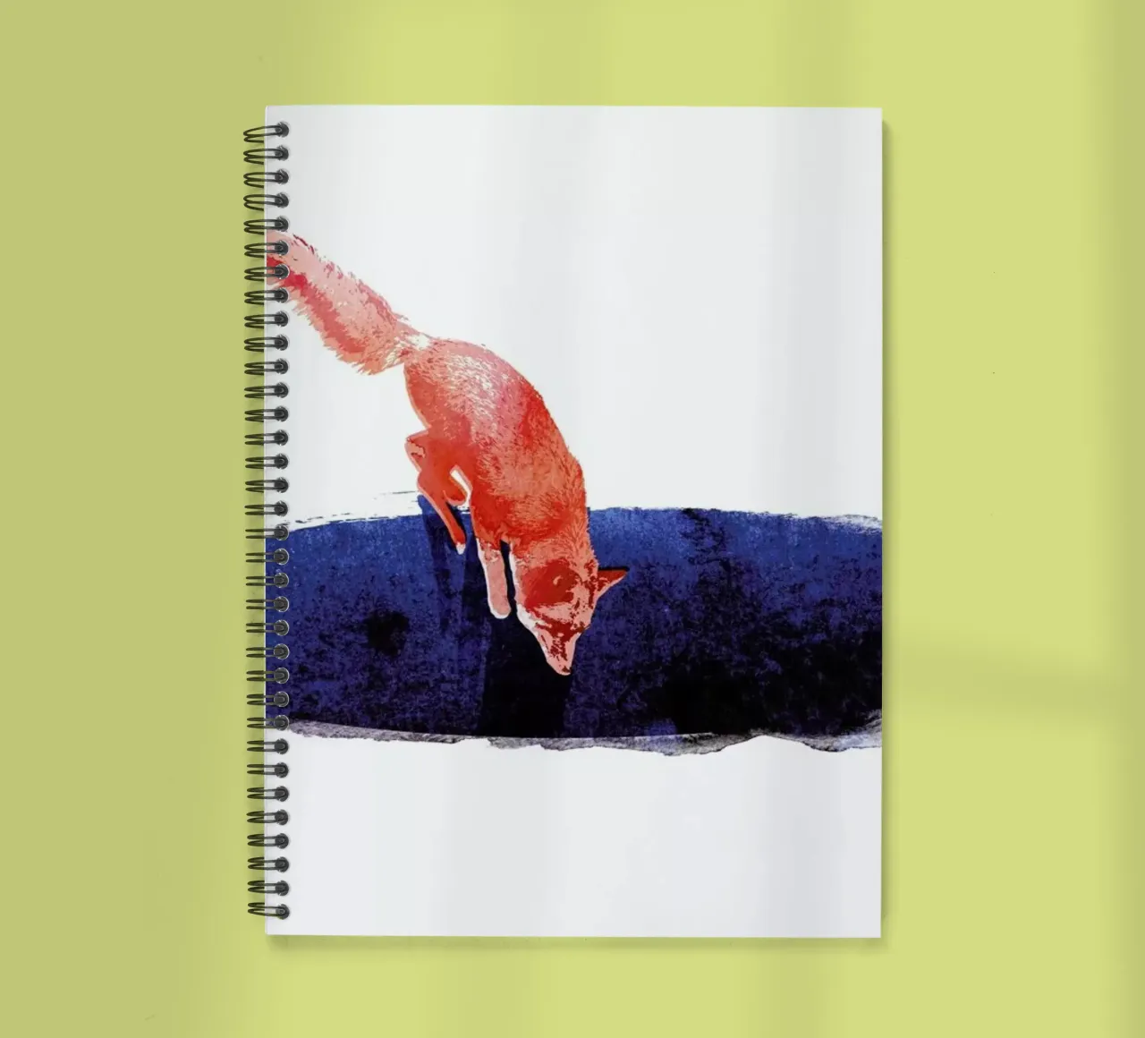 Jump into Nowhere spiral notebook by Róbert Farkas