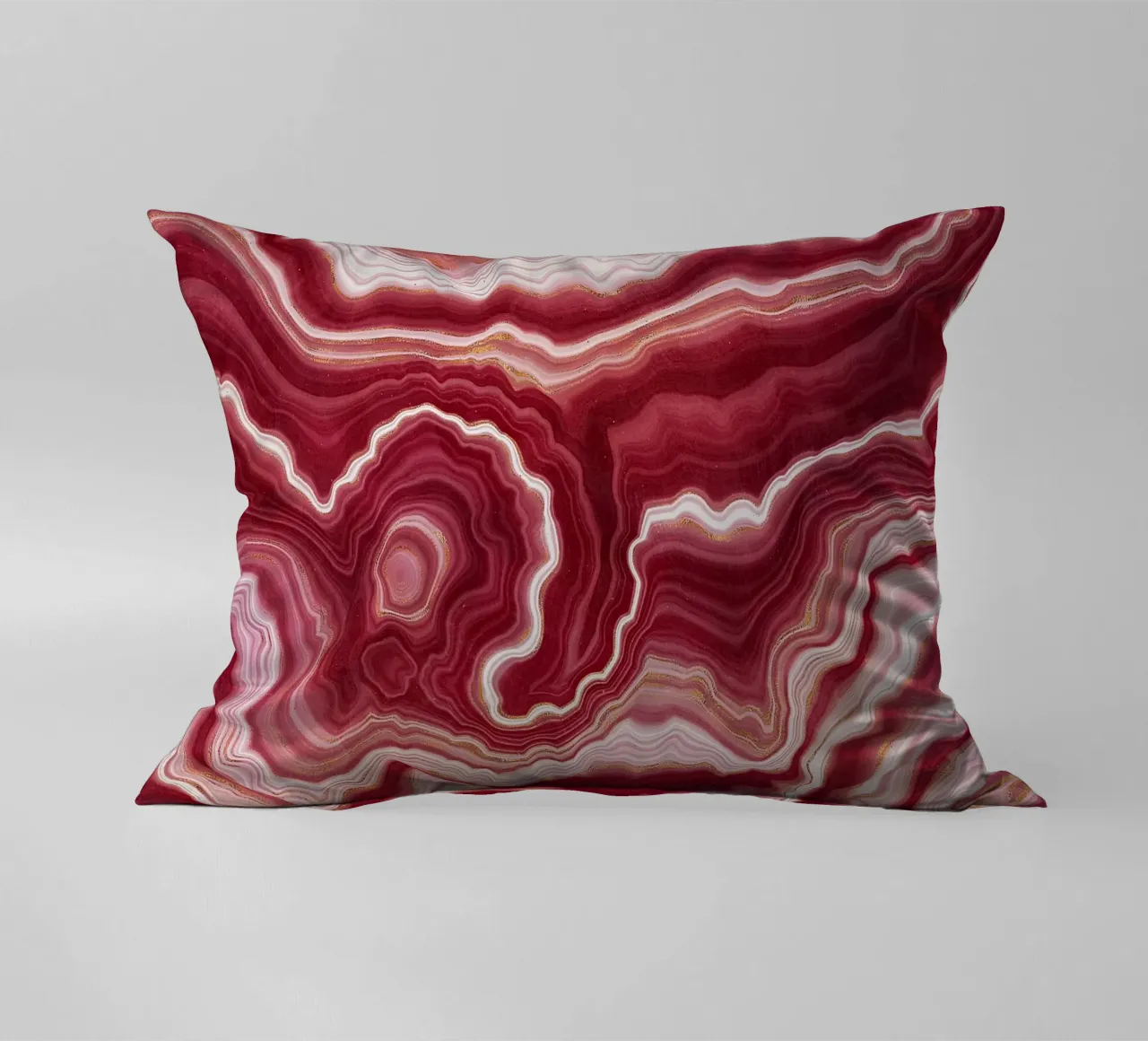 Agata rossa Texture 10 cuscino da Gemstone Textures