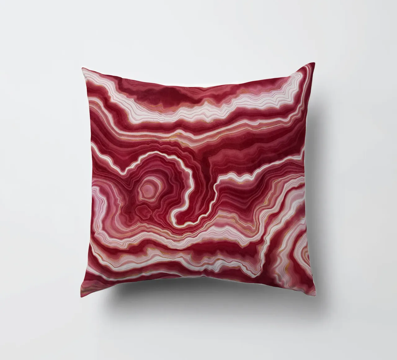 Agata rossa Texture 10 cuscino da Gemstone Textures