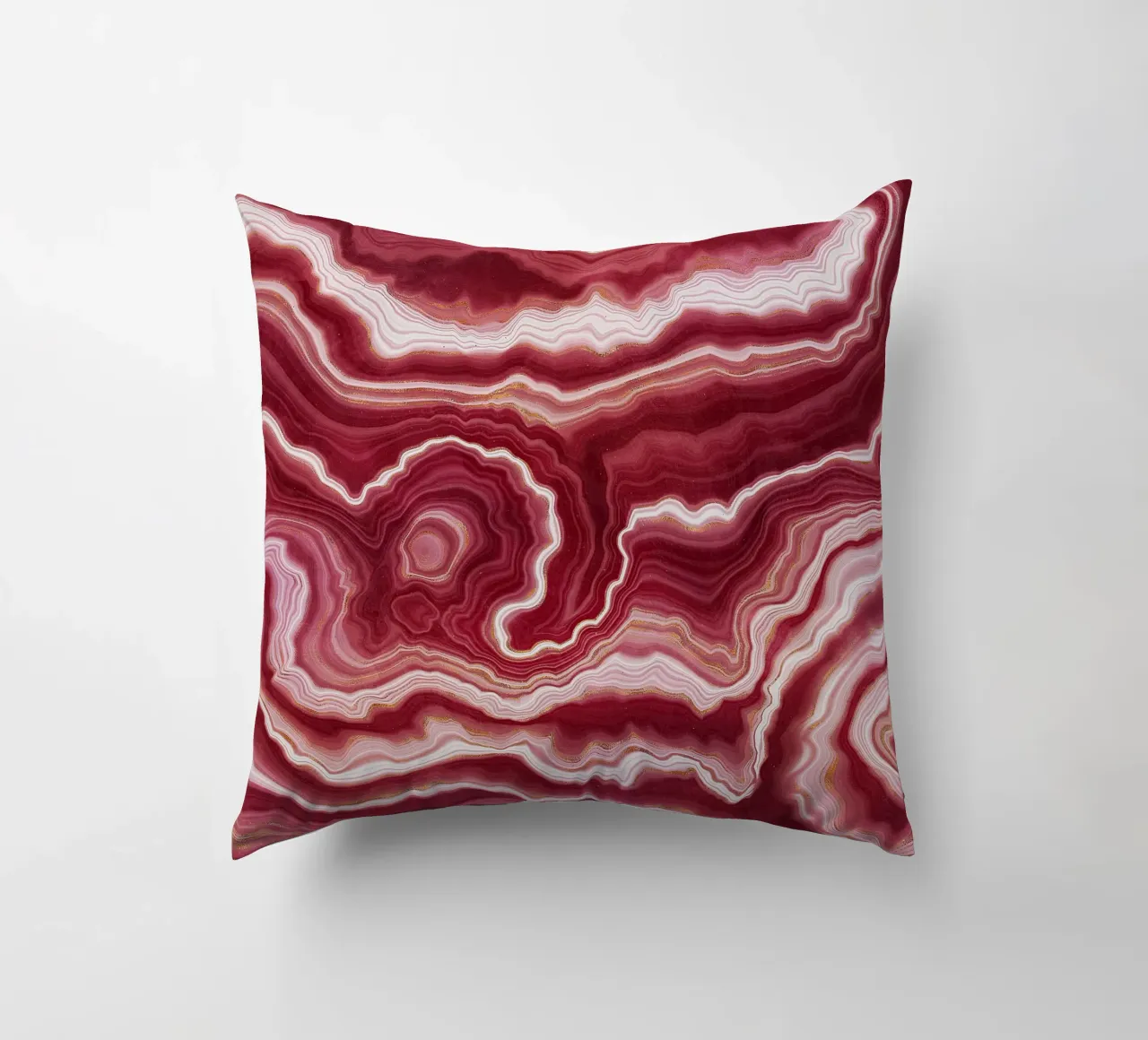 Agata rossa Texture 10 cuscino da Gemstone Textures