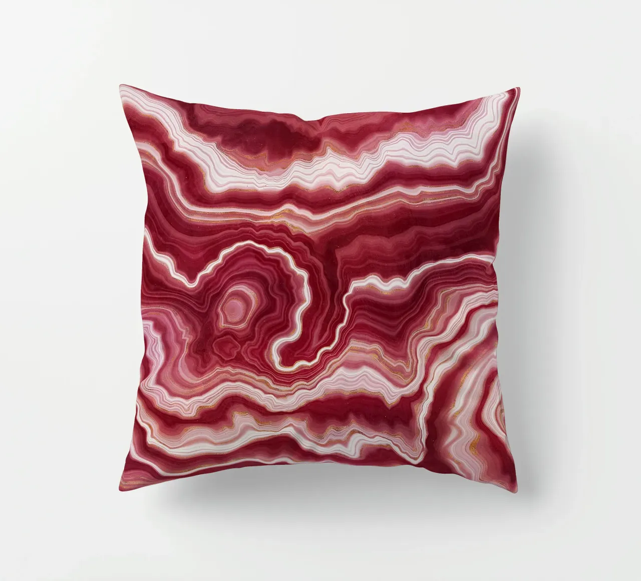 Agata rossa Texture 10 cuscino da Gemstone Textures