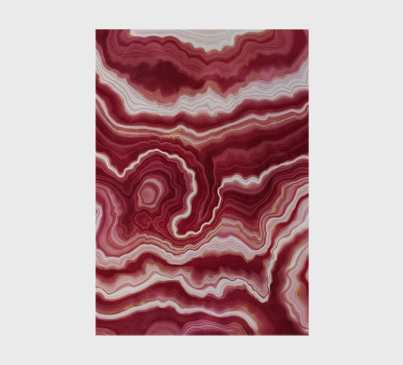 Red Agate Texture 10 notebook by Gemstone Textures