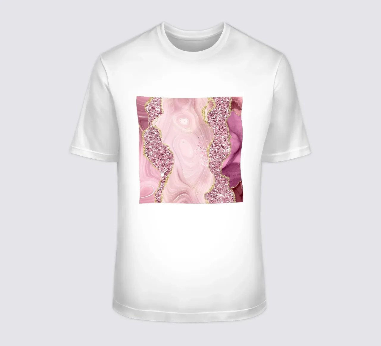 Agata Glitter Dazzle Texture 02 t-shirt da Gemstone Textures