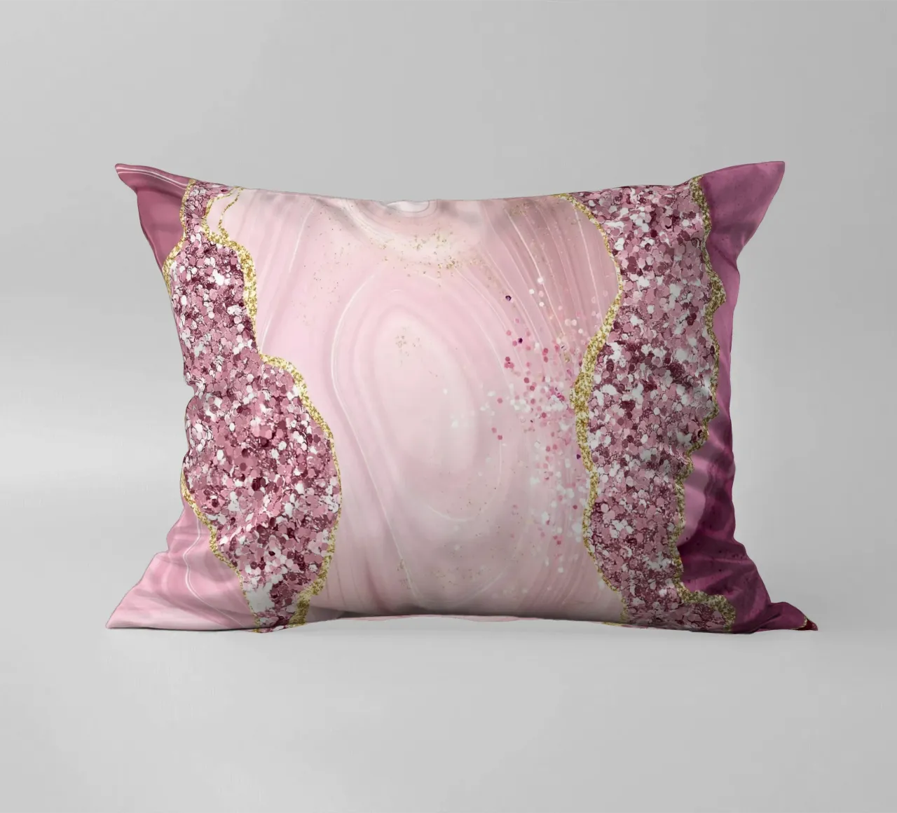 Agata Glitter Dazzle Texture 02 cuscino da Gemstone Textures
