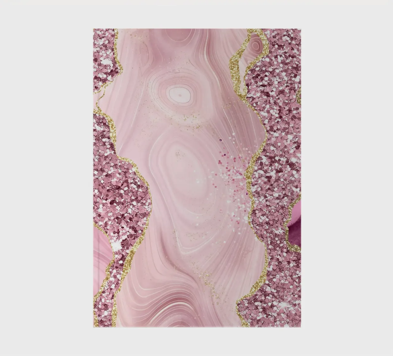 Agate Glitter Dazzle Texture 02 notebook by Gemstone Textures
