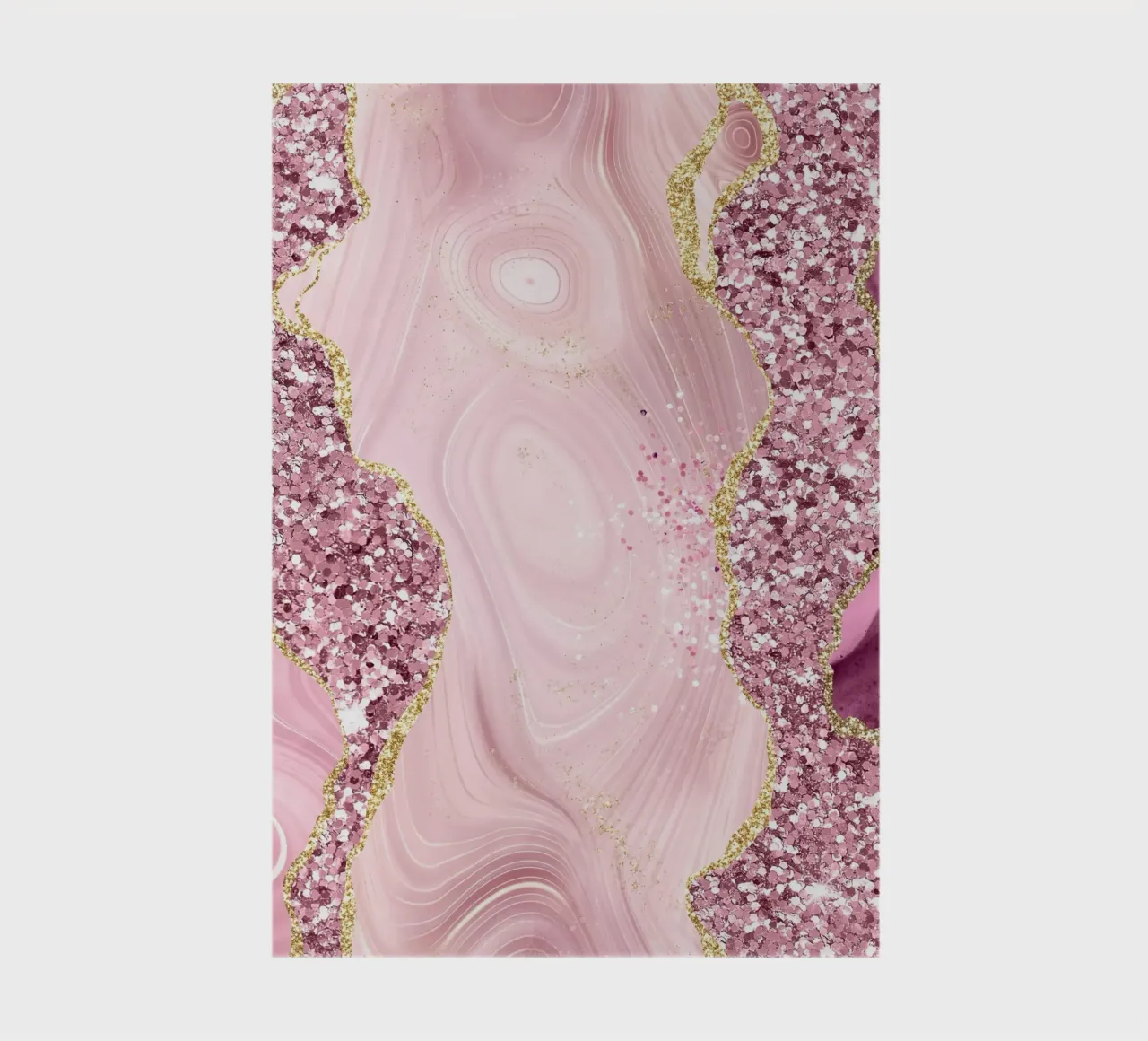 Agate Glitter Dazzle Texture 02 notebook by Gemstone Textures