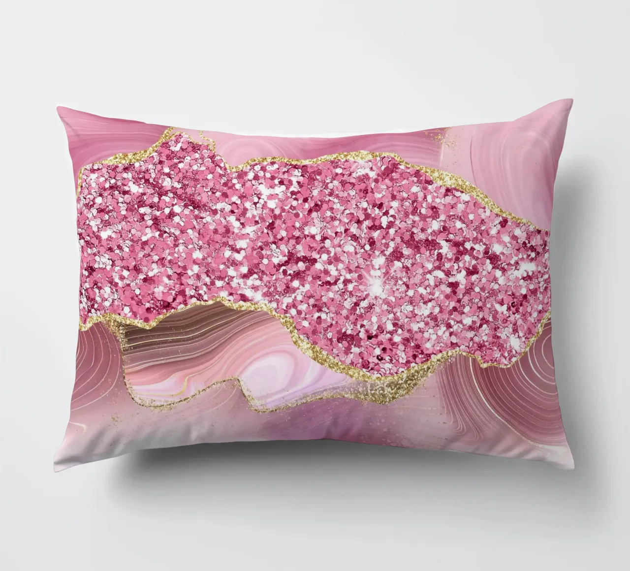 Agata Glitter Dazzle Texture 04 cuscino da Gemstone Textures