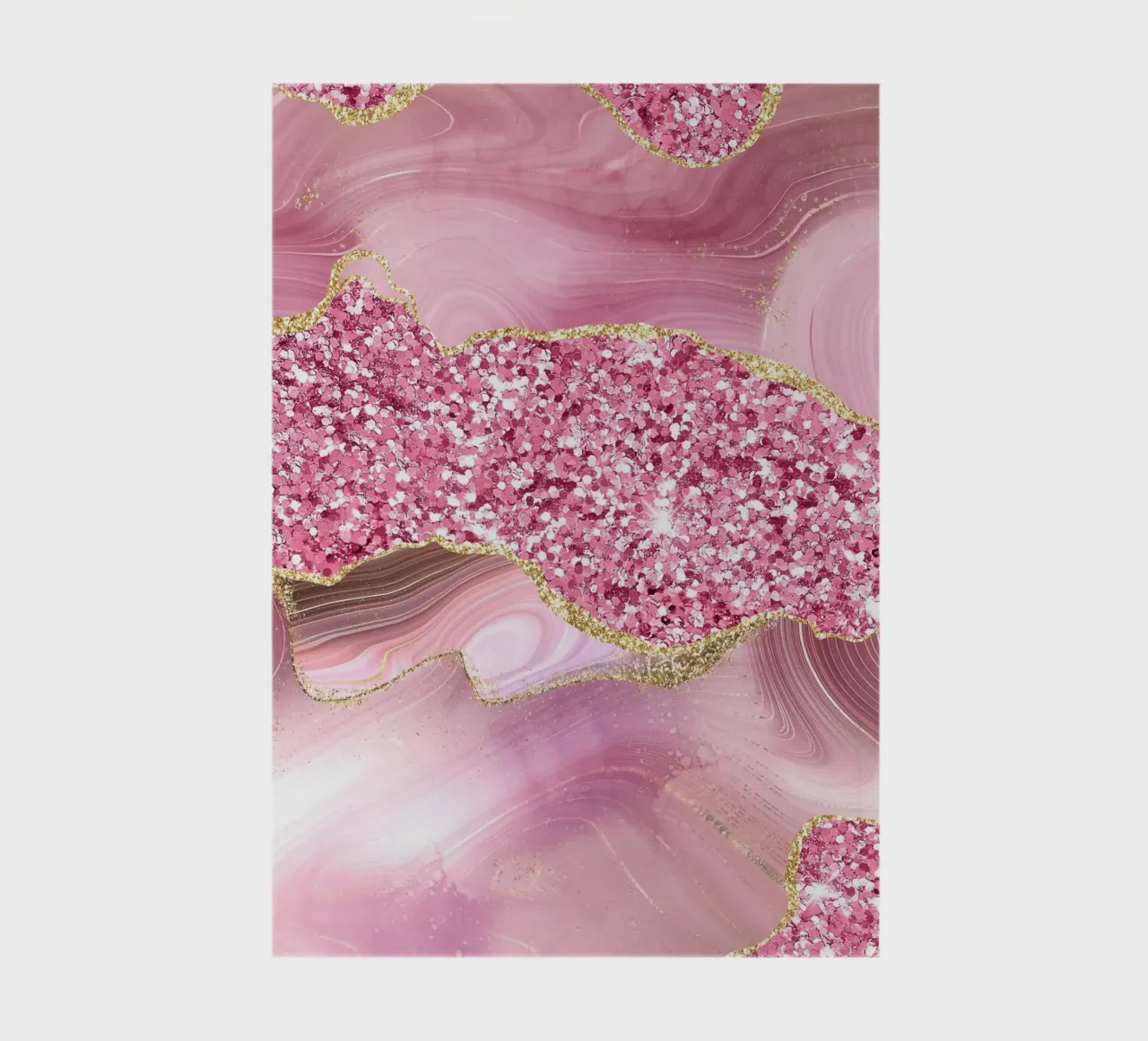 Agate Glitter Dazzle Texture 04 notebook by Gemstone Textures