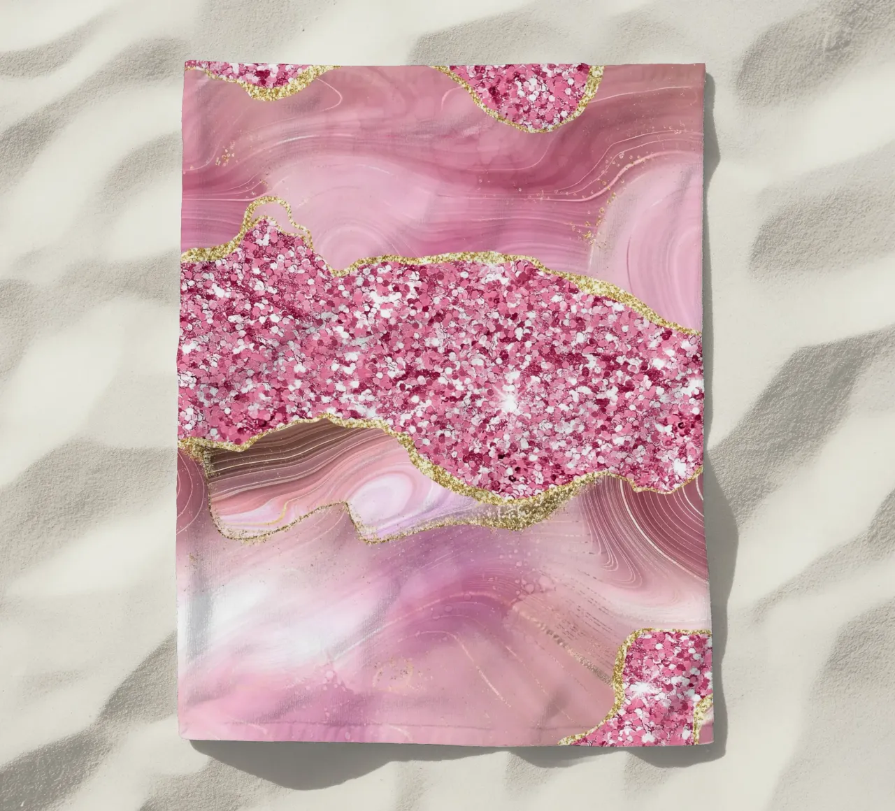 Agata Glitter Dazzle Texture 04 telo mare da Gemstone Textures