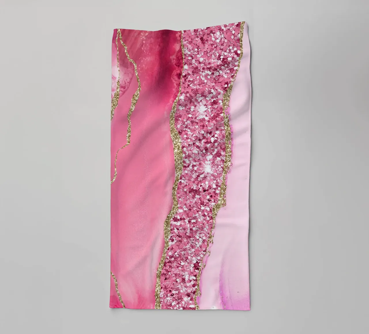 Agata Glitter Dazzle Texture 05 asciugamano da bagno da Gemstone Textures