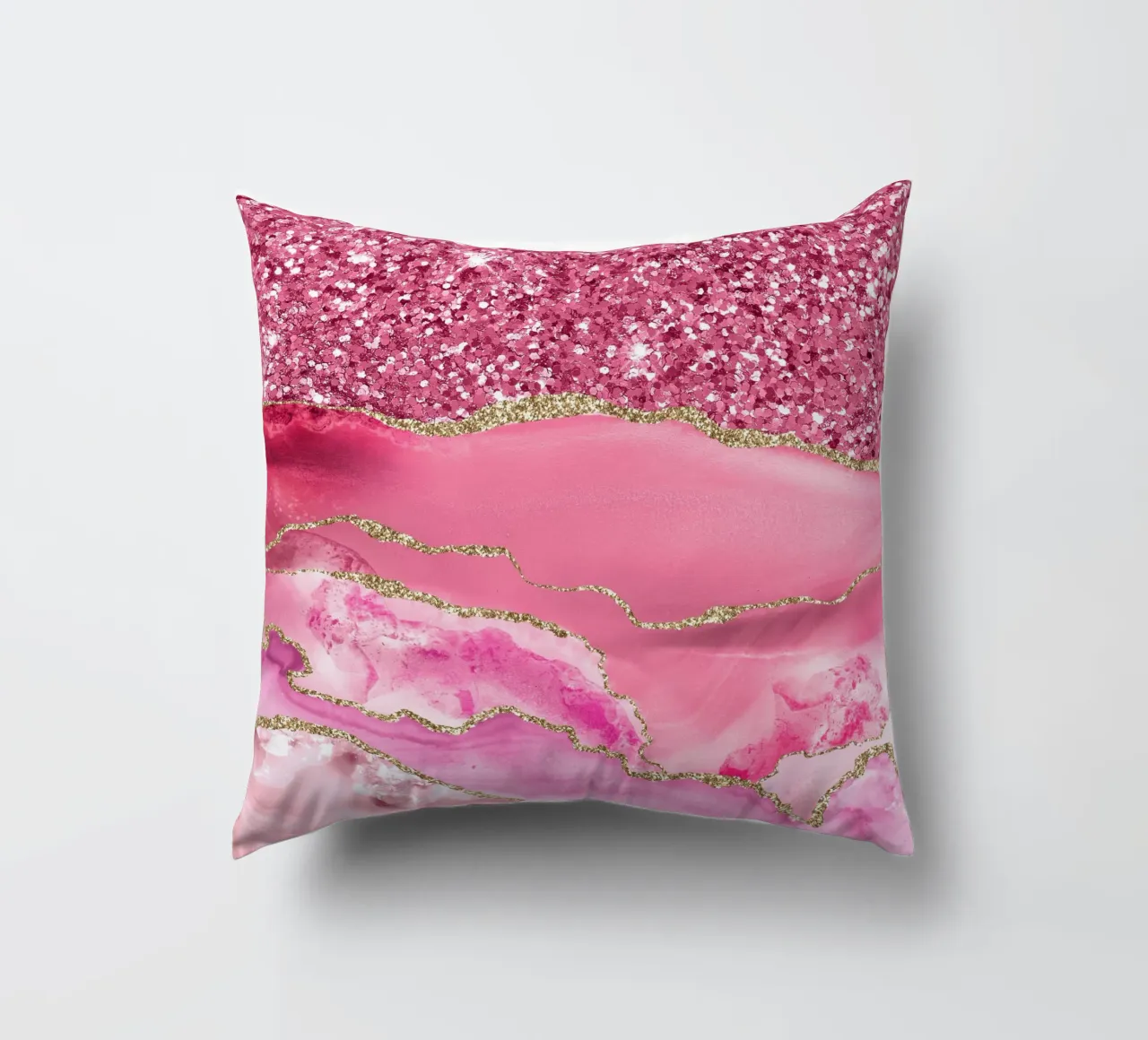 Agata Glitter Dazzle Texture 06 cuscino da Gemstone Textures