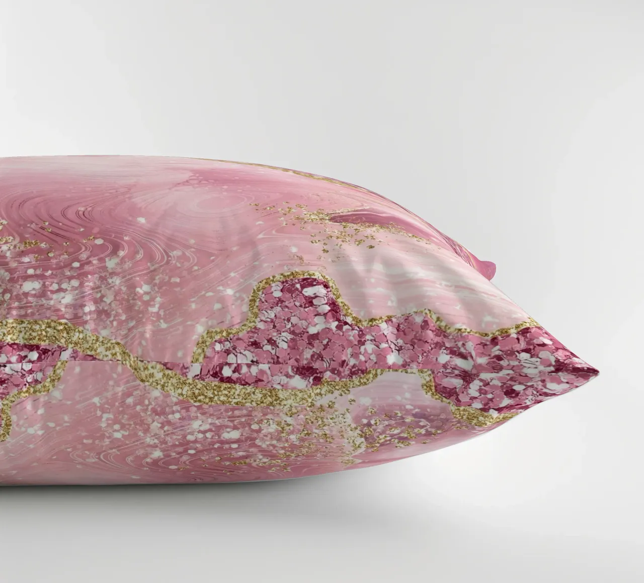 Agata Glitter Dazzle Texture 07 cuscino da Gemstone Textures