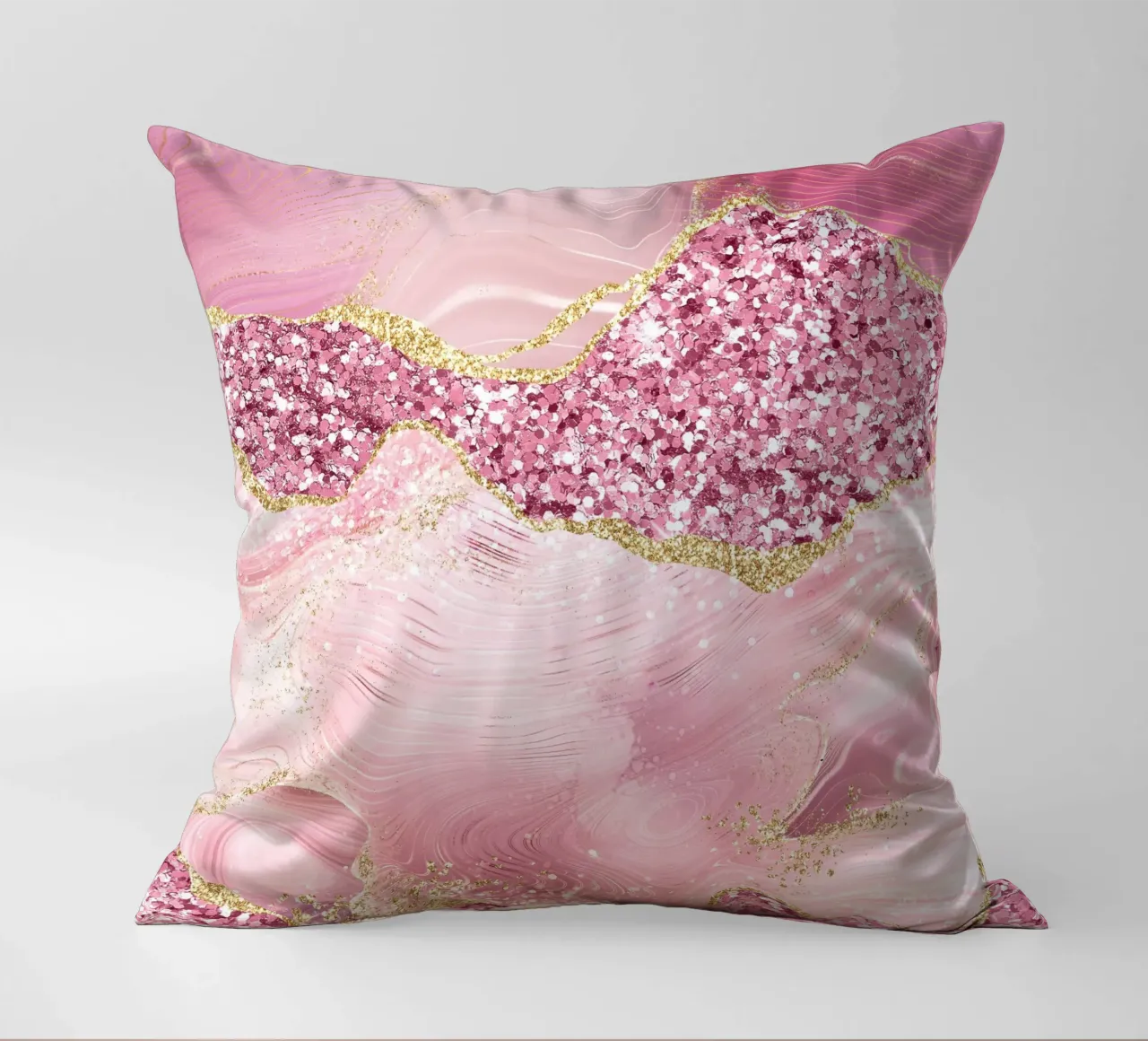 Agata Glitter Dazzle Texture 07 cuscino da Gemstone Textures