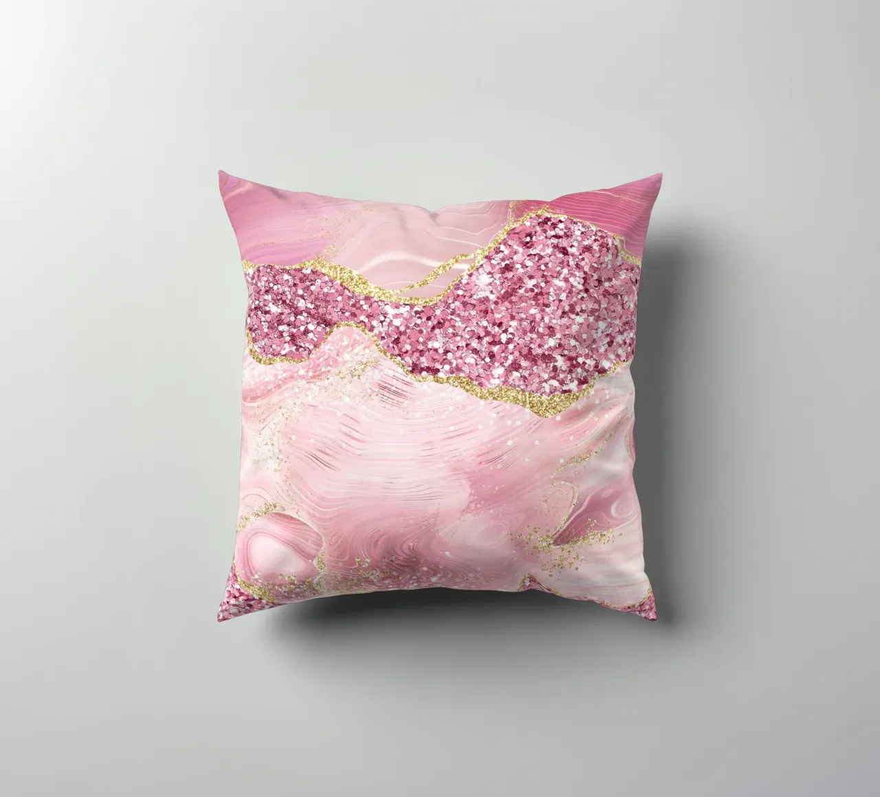 Agata Glitter Dazzle Texture 07 cuscino da Gemstone Textures
