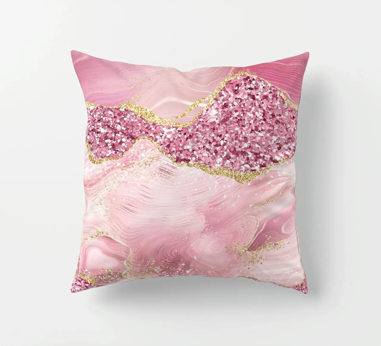 Agata Glitter Dazzle Texture 07 cuscino da Gemstone Textures