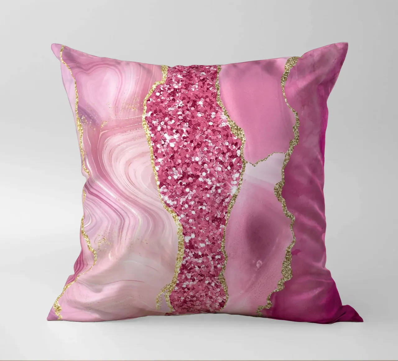 Agata Glitter Dazzle Texture 08 cuscino da Gemstone Textures