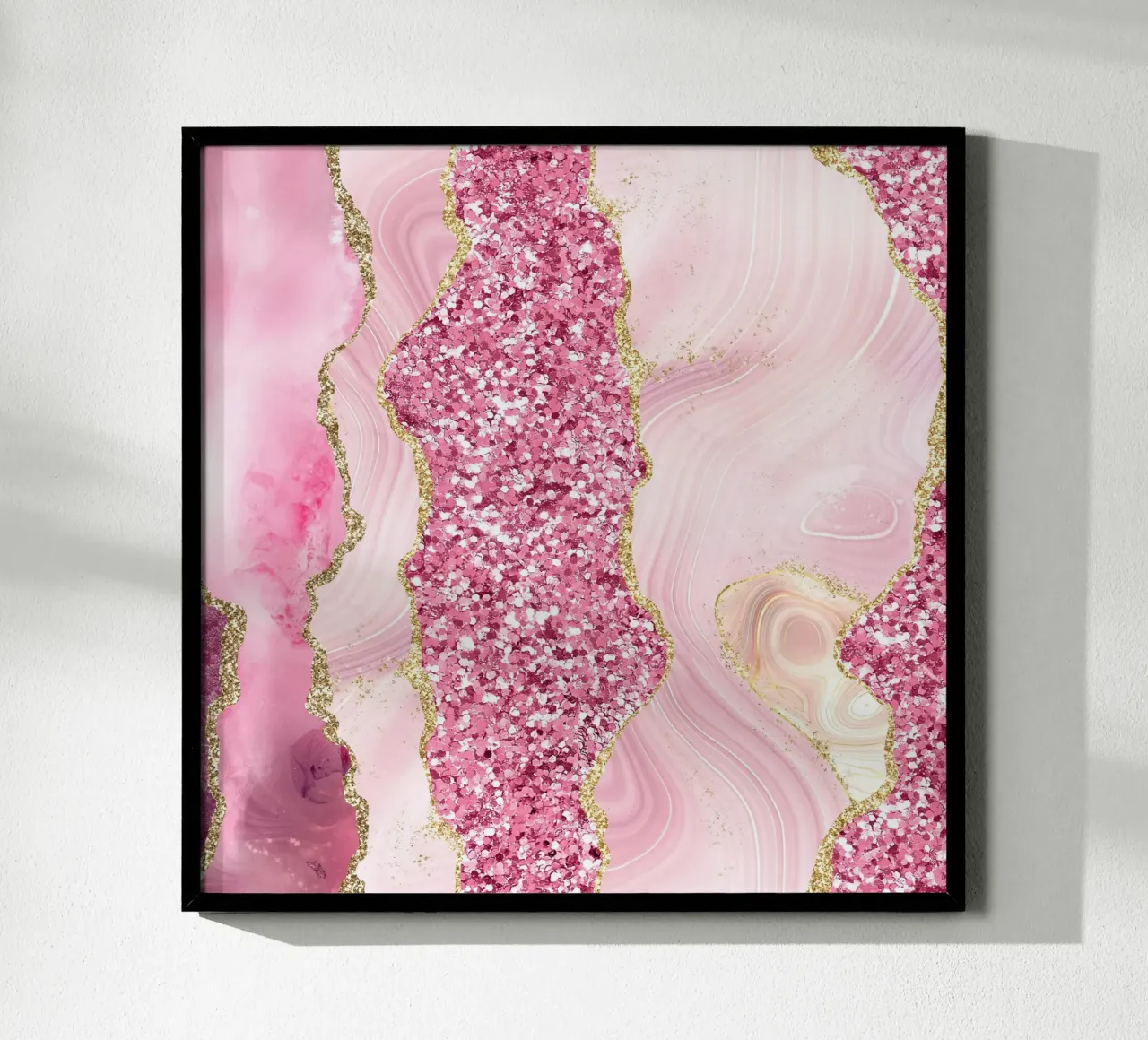 Agata Glitter Dazzle Texture 09 poster da Gemstone Textures