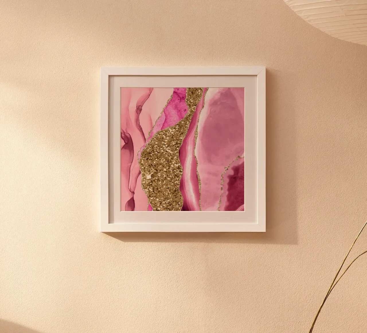 Agata Glitter Dazzle Texture 10 poster da Gemstone Textures