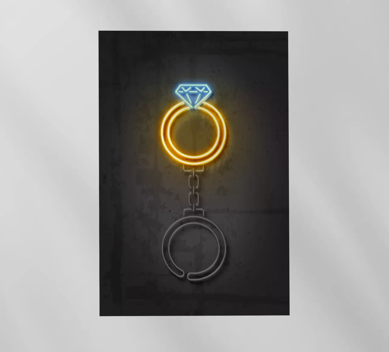 Diamond Ring pellicola backlit da Octavian