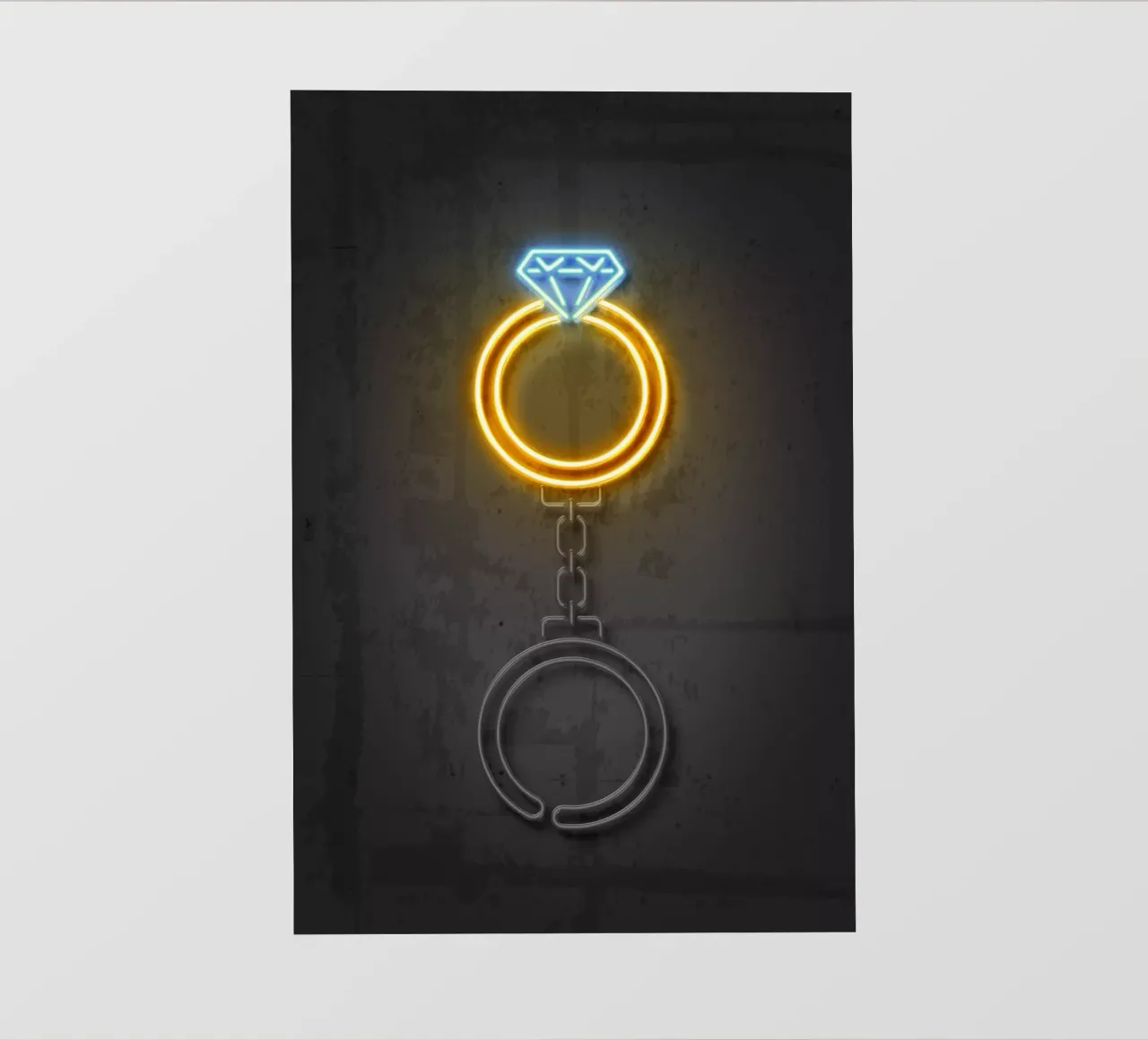 Diamond Ring pellicola backlit da Octavian