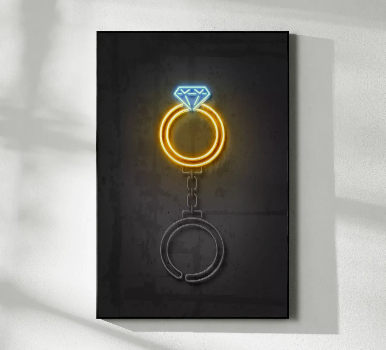 Diamond Ring plexiglass da Octavian